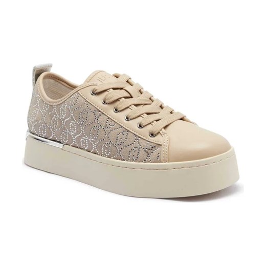 Liu Jo Skórzane sneakersy PRETTY 02 ze sklepu Gomez Fashion Store w kategorii Buty sportowe damskie - zdjęcie 184310801