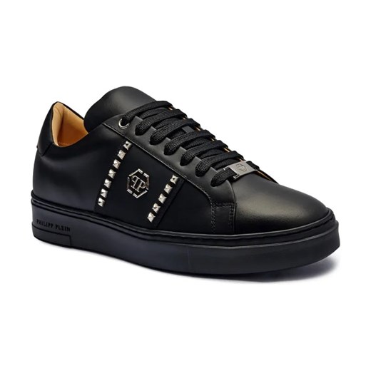 Philipp Plein Skórzane sneakersy Lo-Top ze sklepu Gomez Fashion Store w kategorii Buty sportowe męskie - zdjęcie 184310833