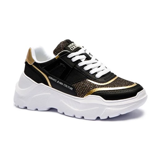 Buty sportowe damskie Versace Jeans sneakersy z tworzywa sztucznego 
