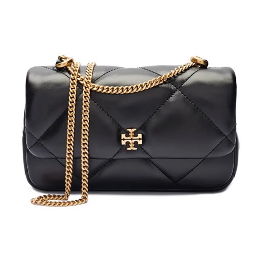 TORY BURCH Skórzana torebka na ramię Kira Diamond Quilt Mini ze sklepu Gomez Fashion Store w kategorii Listonoszki - zdjęcie 184310923