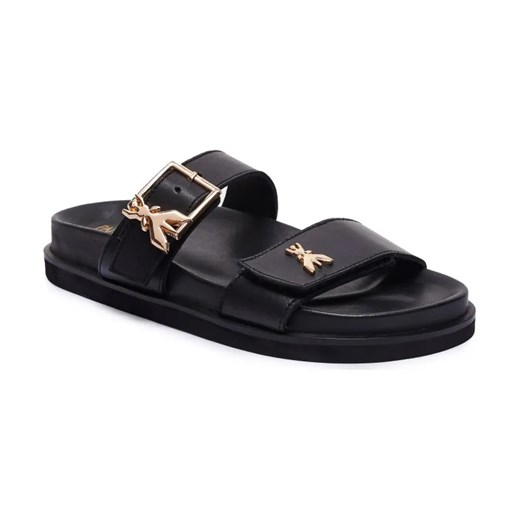 Patrizia Pepe Skórzane klapki ze sklepu Gomez Fashion Store w kategorii Klapki dziecięce - zdjęcie 184310933