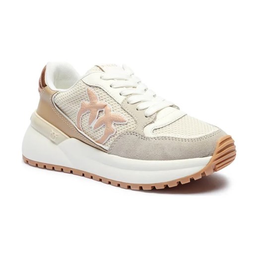 Pinko Skórzane sneakersy GEM 07 ze sklepu Gomez Fashion Store w kategorii Buty sportowe damskie - zdjęcie 184310964