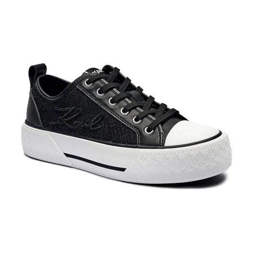 Karl Lagerfeld Trampki KAMPUS MAX III | z dodatkiem skóry ze sklepu Gomez Fashion Store w kategorii Buty sportowe damskie - zdjęcie 184310974