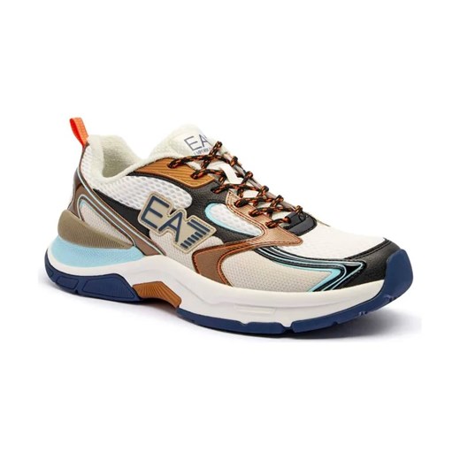EA7 Sneakersy | z dodatkiem skóry ze sklepu Gomez Fashion Store w kategorii Buty sportowe damskie - zdjęcie 184310982