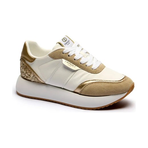 TWINSET Sneakersy | z dodatkiem skóry ze sklepu Gomez Fashion Store w kategorii Buty sportowe damskie - zdjęcie 184310993