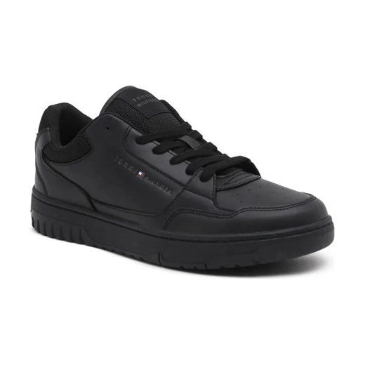 Tommy Hilfiger Skórzane sneakersy TH BASKET CORE ESS ze sklepu Gomez Fashion Store w kategorii Buty sportowe męskie - zdjęcie 184311001