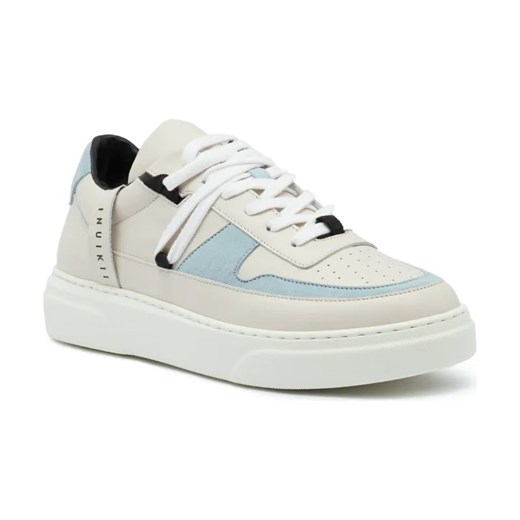 INUIKII Skórzane sneakersy LEO ze sklepu Gomez Fashion Store w kategorii Buty sportowe męskie - zdjęcie 184311054