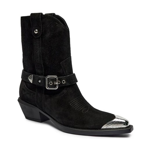 Pinko Skórzane kowbojki TEX ze sklepu Gomez Fashion Store w kategorii Botki - zdjęcie 184311074