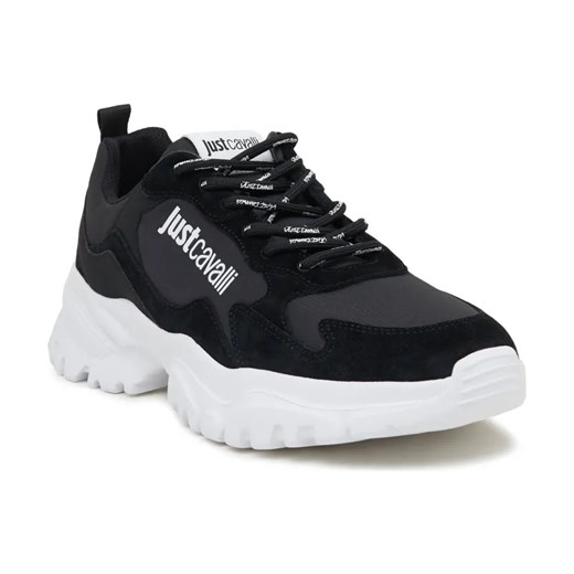 Just Cavalli Sneakersy | z dodatkiem skóry ze sklepu Gomez Fashion Store w kategorii Buty sportowe męskie - zdjęcie 184311120