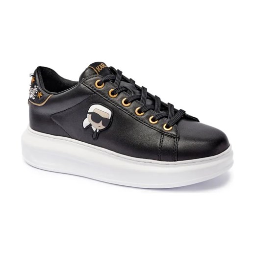 Karl Lagerfeld Skórzane sneakersy KAPRI ze sklepu Gomez Fashion Store w kategorii Buty sportowe damskie - zdjęcie 184311123