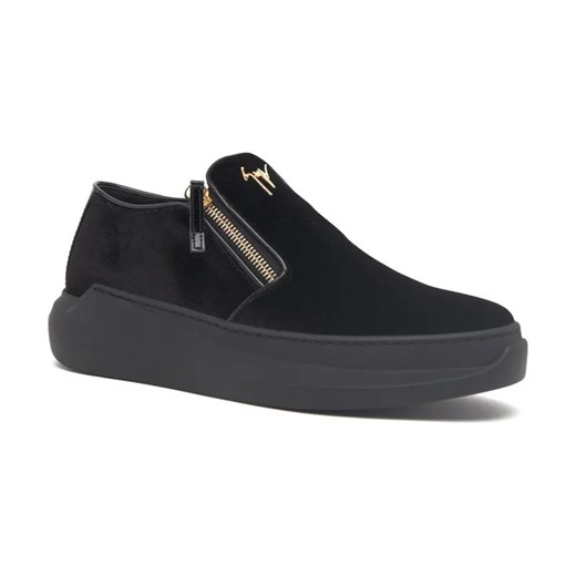 Giuseppe Zanotti Skórzane slip on ze sklepu Gomez Fashion Store w kategorii Trampki męskie - zdjęcie 184311134