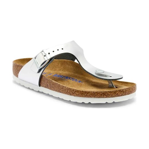 Birkenstock Skórzane japonki Gizeh ze sklepu Gomez Fashion Store w kategorii Klapki damskie - zdjęcie 184311142