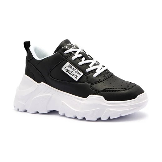 Versace Jeans Couture Sneakersy FONDO SPEEDTRACK DIS. SC2 | z dodatkiem skóry ze sklepu Gomez Fashion Store w kategorii Buty sportowe damskie - zdjęcie 184311172