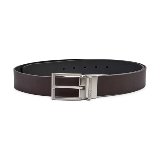 BOSS BLACK Skórzany dwustronny pasek Geppy-Soft_Gb35_pp ze sklepu Gomez Fashion Store w kategorii Paski męskie - zdjęcie 184311174