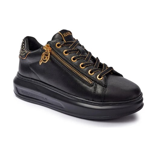 Karl Lagerfeld Skórzane sneakersy KAPRI ze sklepu Gomez Fashion Store w kategorii Buty sportowe damskie - zdjęcie 184311233