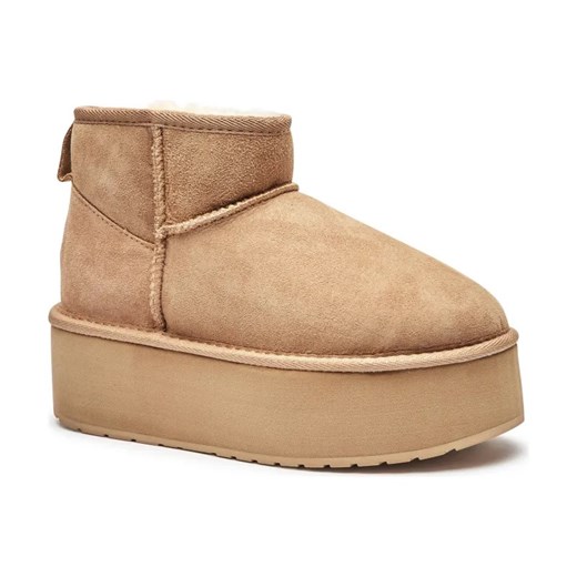 EMU Australia Skórzane śniegowce Stinger | z dodatkiem wełny ze sklepu Gomez Fashion Store w kategorii Śniegowce damskie - zdjęcie 184311302
