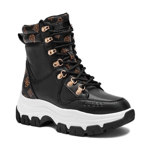 Guess Trapery BLIZA ze sklepu Gomez Fashion Store w kategorii Botki - zdjęcie 184311350