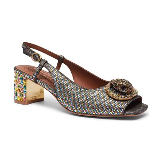 Kurt Geiger Sandały na słupku CHELSEA BLOCK SQ SLING ze sklepu Gomez Fashion Store w kategorii Sandały damskie - zdjęcie 184311404