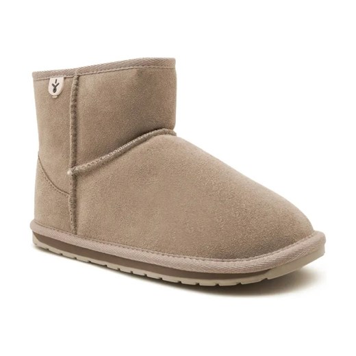 EMU Australia Skórzane śniegowce Wallaby Mini | z dodatkiem wełny ze sklepu Gomez Fashion Store w kategorii Buty zimowe dziecięce - zdjęcie 184311423