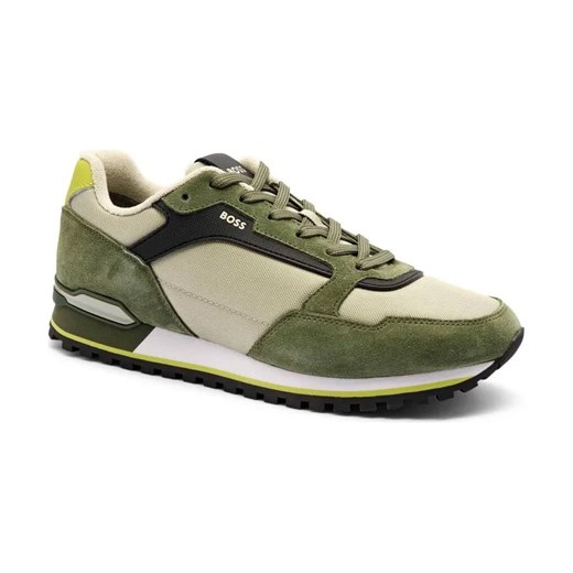 BOSS BLACK Sneakersy Parkour-L_Runn_sdnyt | z dodatkiem skóry ze sklepu Gomez Fashion Store w kategorii Buty sportowe męskie - zdjęcie 184311430