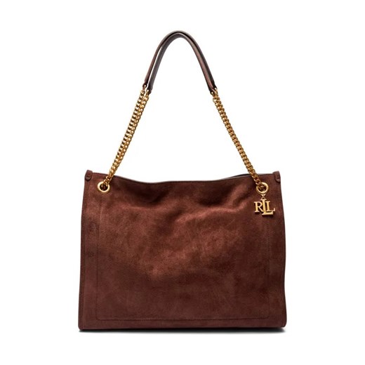LAUREN RALPH LAUREN Skórzana shopperka Bradley ze sklepu Gomez Fashion Store w kategorii Torby Shopper bag - zdjęcie 184311450