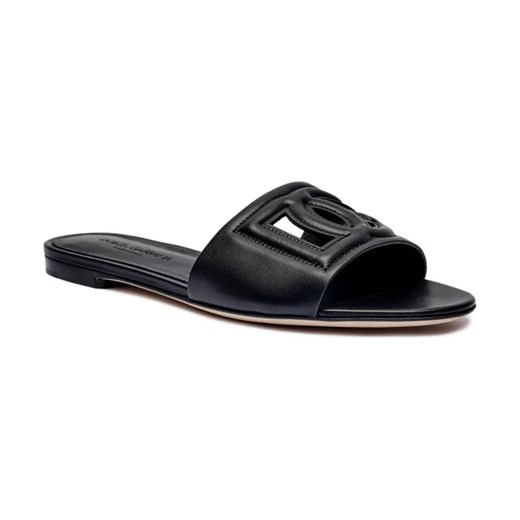 Dolce & Gabbana Skórzane klapki ze sklepu Gomez Fashion Store w kategorii Klapki damskie - zdjęcie 184311461