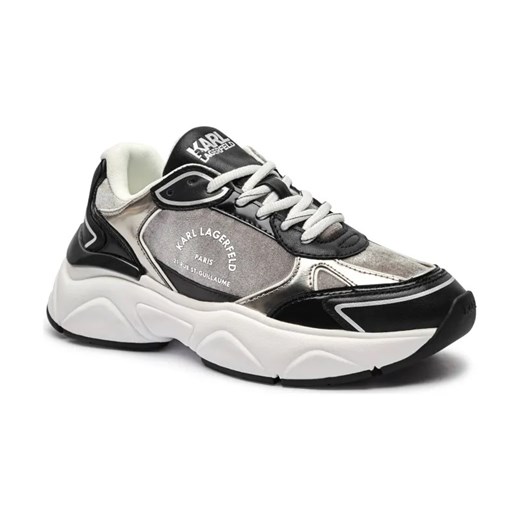 Karl Lagerfeld Sneakersy KOMET | z dodatkiem skóry ze sklepu Gomez Fashion Store w kategorii Buty sportowe damskie - zdjęcie 184311470