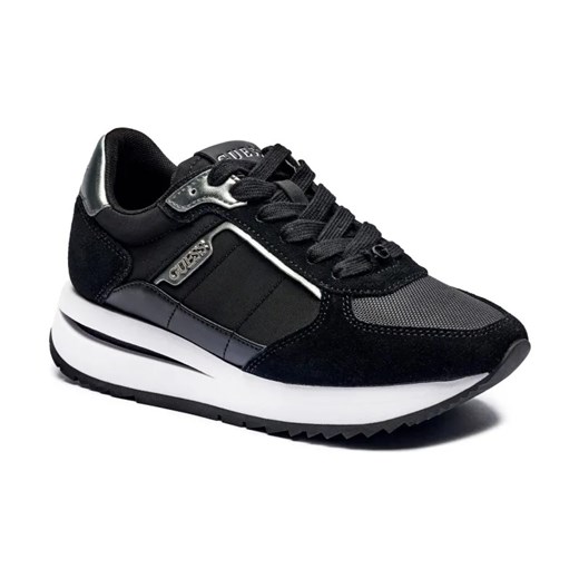 Guess Sneakersy ENERGY | z dodatkiem skóry ze sklepu Gomez Fashion Store w kategorii Buty sportowe damskie - zdjęcie 184311481