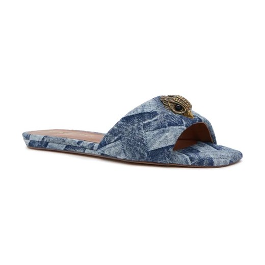 Kurt Geiger Klapki KENSINGTON | z dodatkiem skóry Kurt Geiger 36 Gomez Fashion Store okazja
