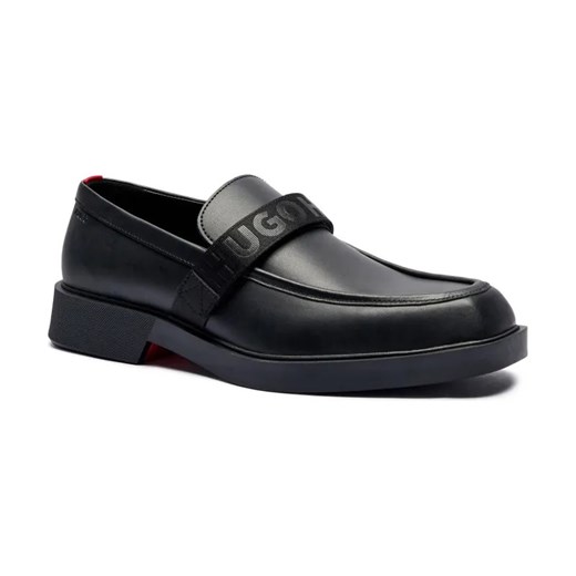 HUGO Skórzane loafersy Iker ze sklepu Gomez Fashion Store w kategorii Mokasyny męskie - zdjęcie 184311550