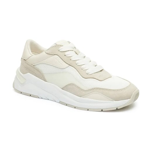 BOSS BLACK Sneakersy Skylar_Runn_meth | z dodatkiem skóry ze sklepu Gomez Fashion Store w kategorii Buty sportowe damskie - zdjęcie 184311553