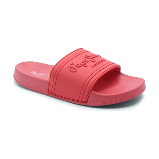 Pepe Jeans London Klapki SLIDER LOGO ze sklepu Gomez Fashion Store w kategorii Klapki damskie - zdjęcie 184311563