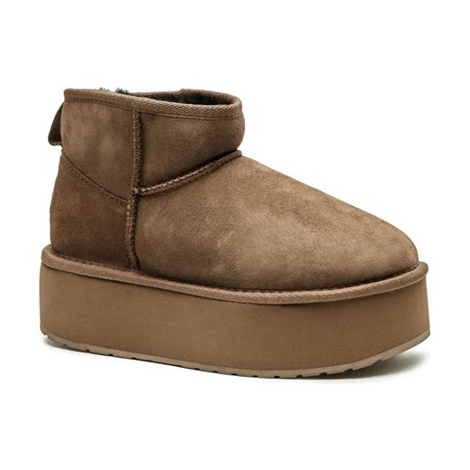 EMU Australia Skórzane śniegowce Stinger | z dodatkiem wełny ze sklepu Gomez Fashion Store w kategorii Śniegowce damskie - zdjęcie 184311564