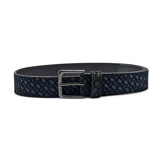 BOSS BLACK Skórzany pasek Ronnie-Bmono-Sd_Sz35 ze sklepu Gomez Fashion Store w kategorii Paski męskie - zdjęcie 184311583