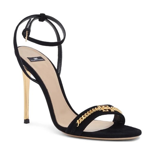 Elisabetta Franchi Skórzane sandały na szpilce ze sklepu Gomez Fashion Store w kategorii Sandały damskie - zdjęcie 184311621
