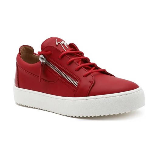 Giuseppe Zanotti Skórzane trampki LOGOBALL/SLOGAN LAV ze sklepu Gomez Fashion Store w kategorii Trampki męskie - zdjęcie 184311640