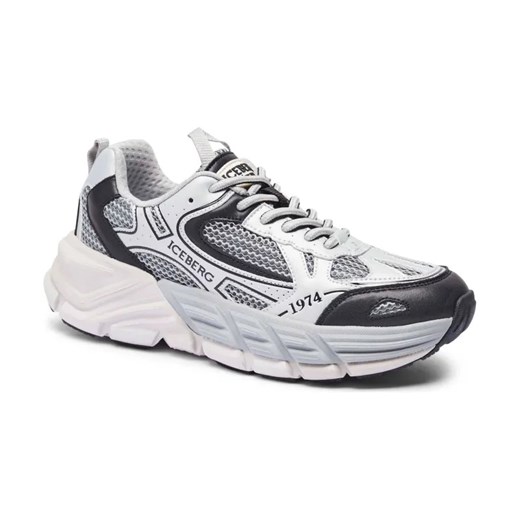 Iceberg Sneakersy | z dodatkiem skóry ze sklepu Gomez Fashion Store w kategorii Buty sportowe męskie - zdjęcie 184311741
