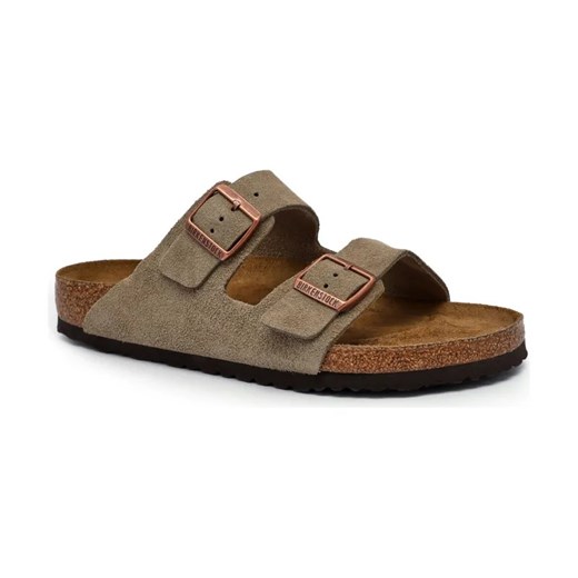 Birkenstock Skórzane klapki Arizona SFB ze sklepu Gomez Fashion Store w kategorii Klapki męskie - zdjęcie 184311771