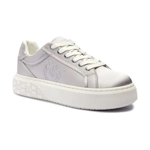 Pinko Sneakersy YOKO 11 | z dodatkiem skóry ze sklepu Gomez Fashion Store w kategorii Buty sportowe damskie - zdjęcie 184311823