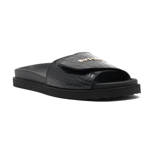 Buscemi Skórzane klapki COCCO ze sklepu Gomez Fashion Store w kategorii Klapki męskie - zdjęcie 184311833