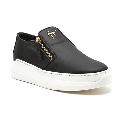 Giuseppe Zanotti Skórzane slip on ze sklepu Gomez Fashion Store w kategorii Trampki męskie - zdjęcie 184311854