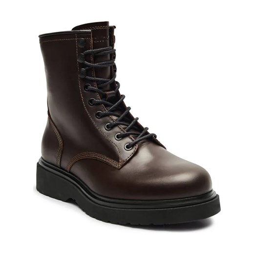 Calvin Klein Skórzane buty wysokie ze sklepu Gomez Fashion Store w kategorii Buty zimowe męskie - zdjęcie 184311874