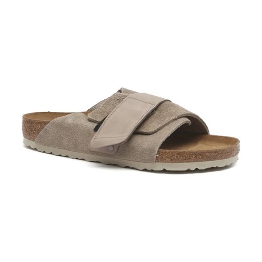Birkenstock Skórzane klapki Kyoto ze sklepu Gomez Fashion Store w kategorii Klapki męskie - zdjęcie 184311953