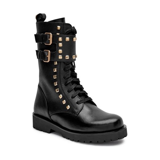 TWINSET Skórzane botki ze sklepu Gomez Fashion Store w kategorii Workery damskie - zdjęcie 184311963