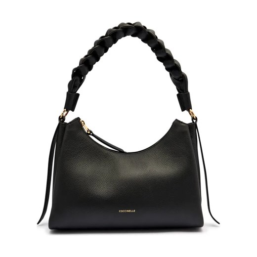 Coccinelle Skórzana hobo BOHEME GRANA DOUBLE ze sklepu Gomez Fashion Store w kategorii Torebki hobo - zdjęcie 184311993