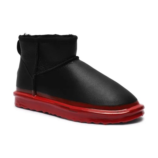 EMU Australia Skórzane śniegowce Stinger Micro Dipped | z dodatkiem wełny ze sklepu Gomez Fashion Store w kategorii Śniegowce damskie - zdjęcie 184312020