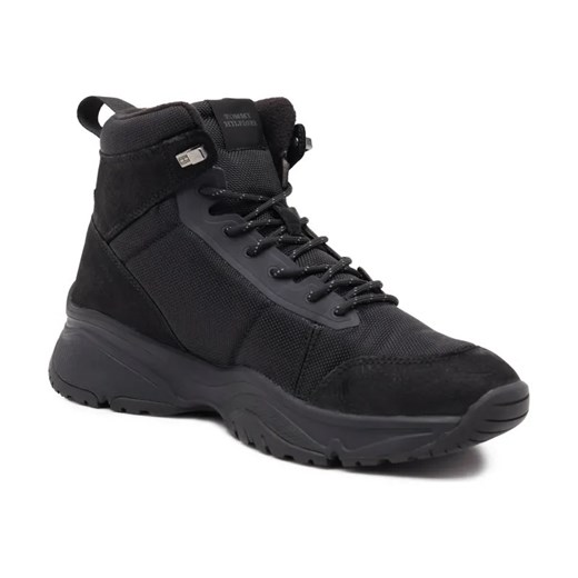 Tommy Hilfiger Skórzane trapery OUTDOOR SNK CORDURA ze sklepu Gomez Fashion Store w kategorii Buty zimowe męskie - zdjęcie 184312041