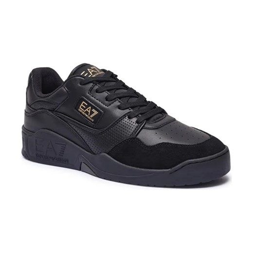 EA7 Skórzane sneakersy ze sklepu Gomez Fashion Store w kategorii Buty sportowe męskie - zdjęcie 184312192