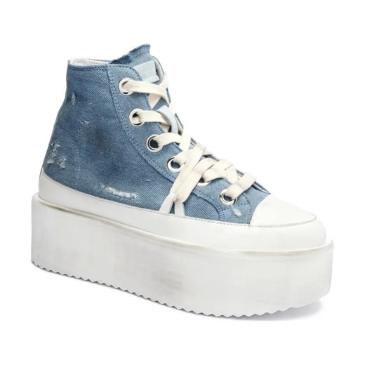 INUIKII Trampki LEVY JEANS HIGH ze sklepu Gomez Fashion Store w kategorii Trampki damskie - zdjęcie 184312203