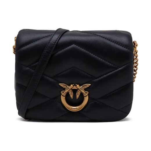 Pinko Skórzana listonoszka LOVE CLICK PUFF BABY SHEEP ze sklepu Gomez Fashion Store w kategorii Listonoszki - zdjęcie 184312210